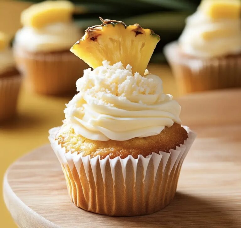 Pina Colada Cupcakes Recipe
