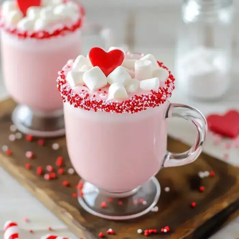 Pink Hot Chocolate Recipe