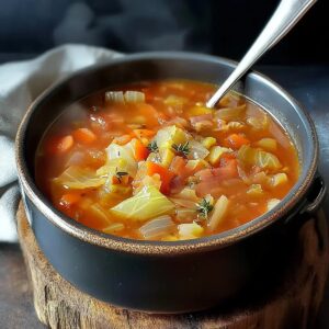 Healthy Weight Loss Cabbage Soup Recipe