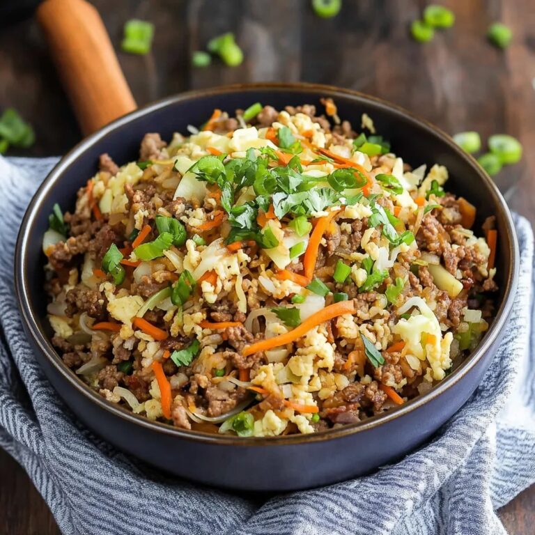 Egg Roll Bowl Recipe