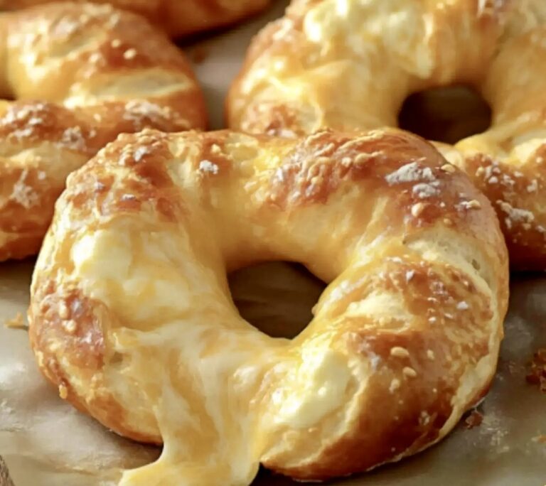 Cheese-Stuffed Pretzels Recipe