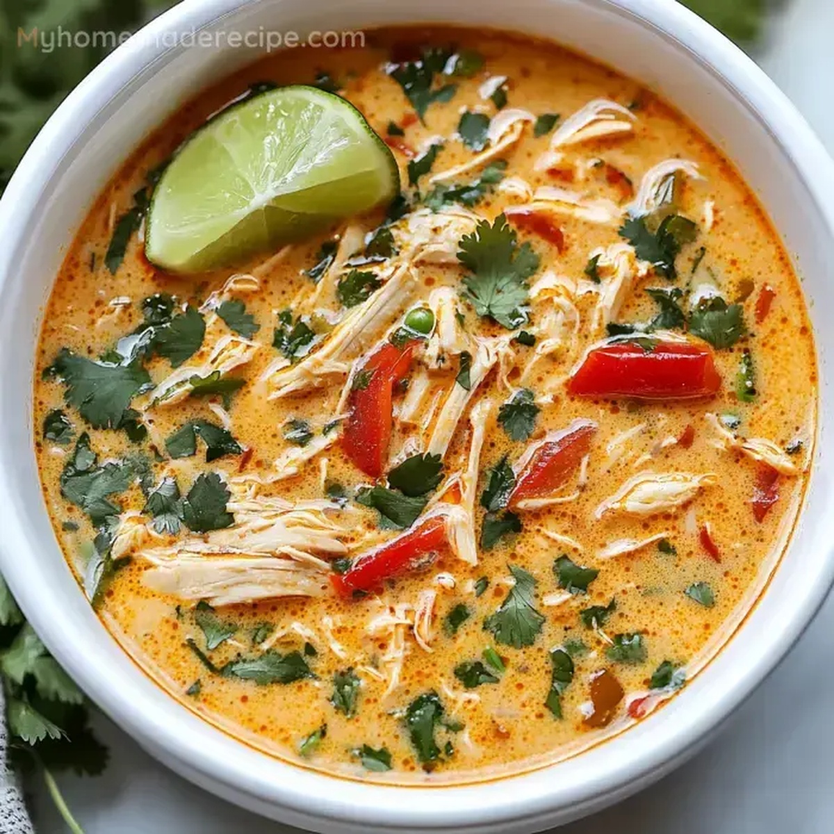 Creamy Thai Coconut Soup Recipe