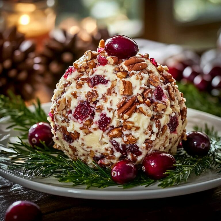 Cranberry Pecan Cheese Ball Recipe