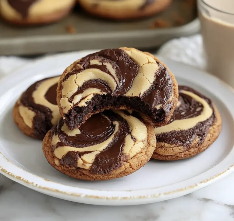 Swirled Peanut Butter Cookies Recipe