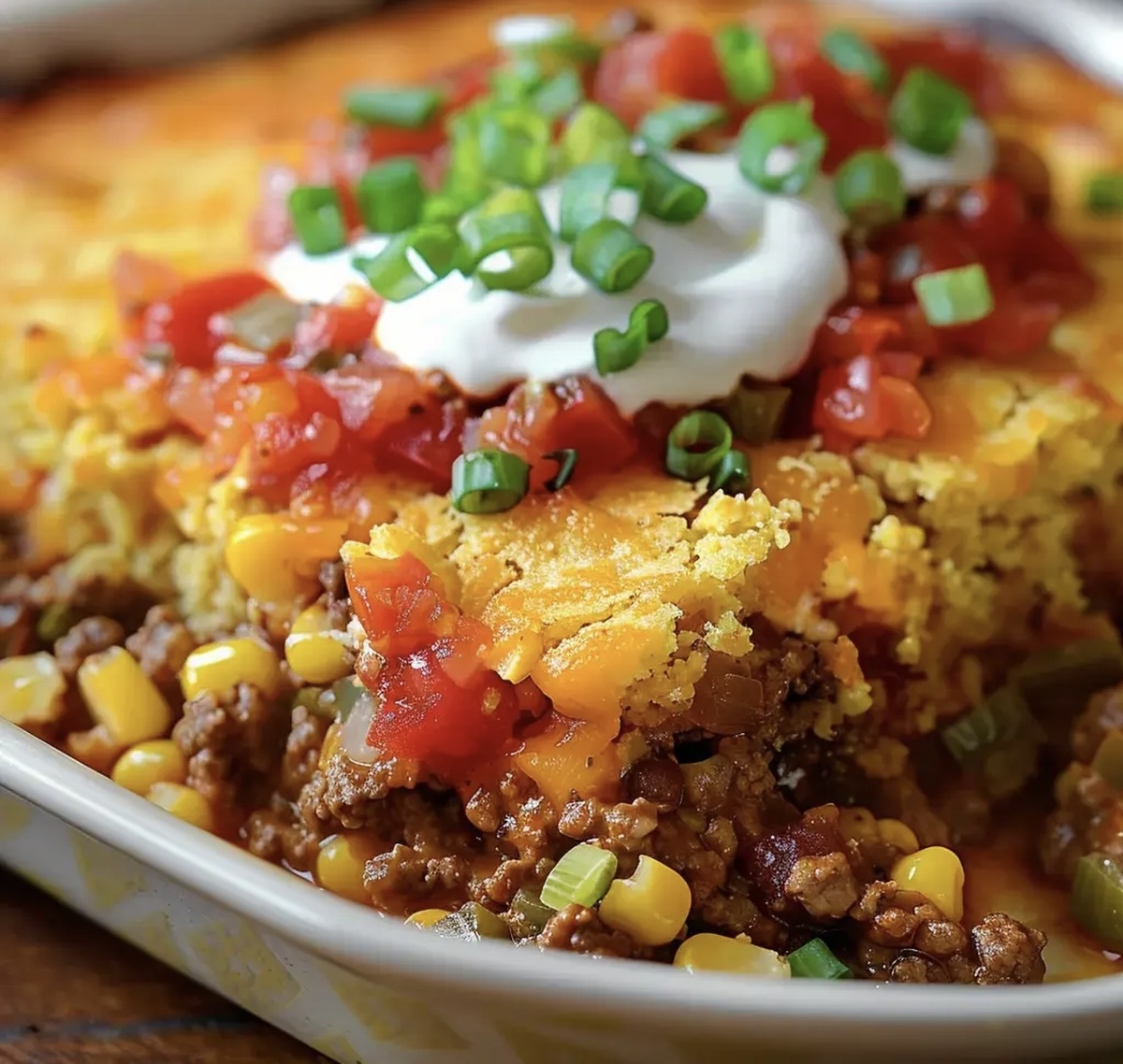 Mexican Cornbread Casserole Recipe