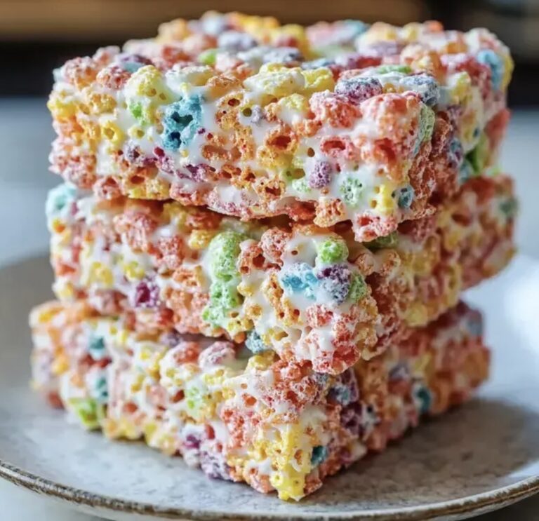 Fruity Pebbles Krispie Treats Recipe