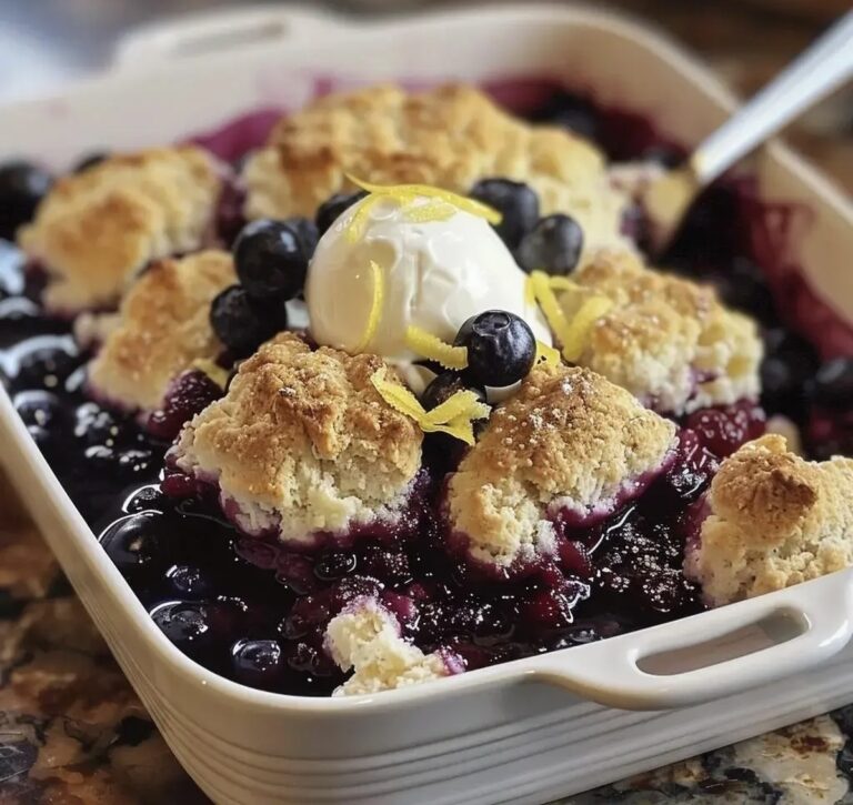 Blueberry Cobbler Recipe