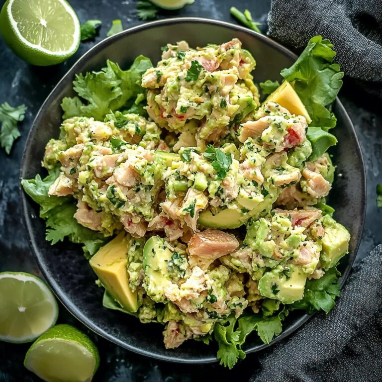 Simple Avocado Tuna Salad Recipe