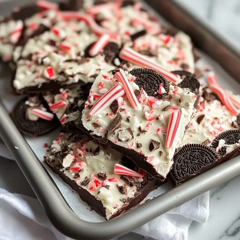 Peppermint Oreo Bark Recipe