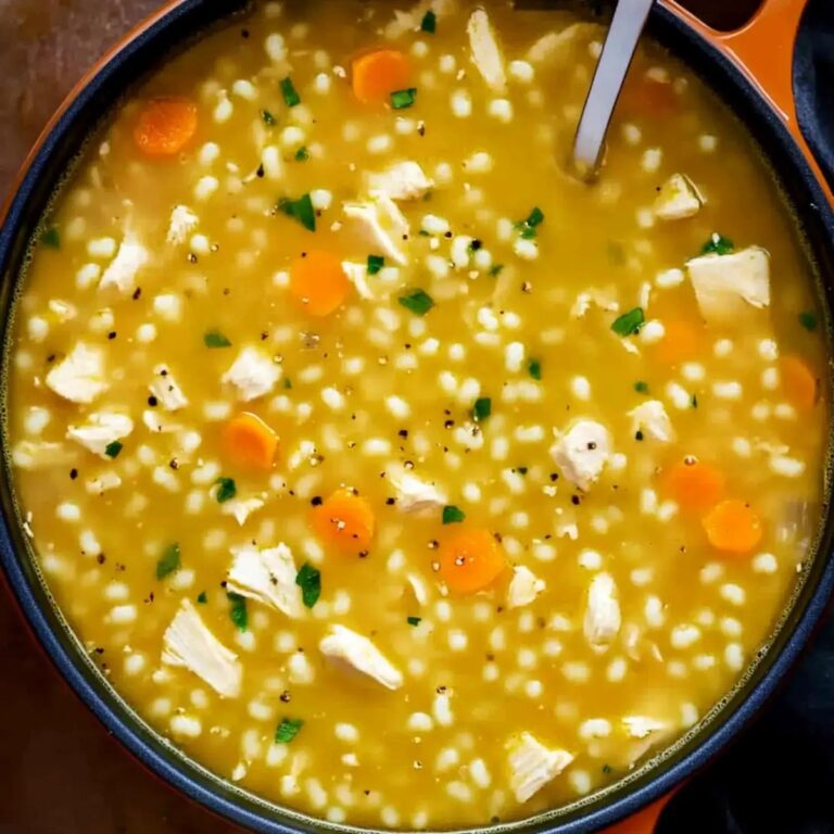 Italian Chicken Pastina Soup Recipe