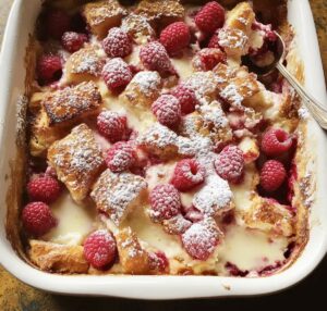 Raspberry French Toast Bake Recipe