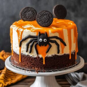 Halloween Spider Cake Recipe