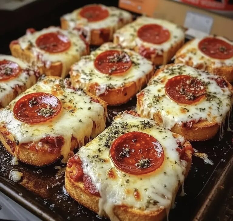 Garlic Bread Pizza Recipe