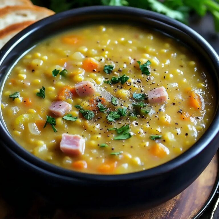 Easy Split Pea Soup Recipe