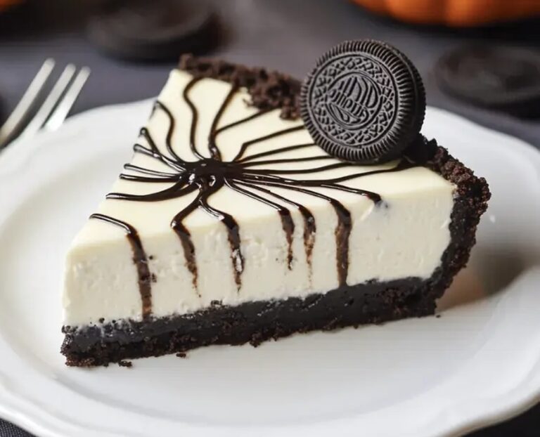 Spiderweb Cheesecake Recipe