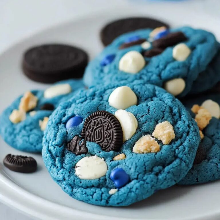 Cookie Monster Cookie Recipe