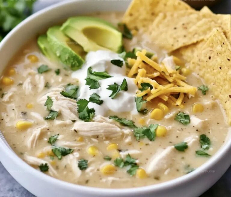 Creamy Crockpot White Chicken Chili - Comfort in a Bowl Recipe