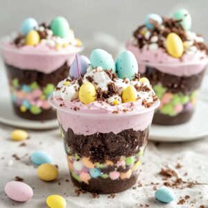 Easter Dirt Pudding Jars Recipe