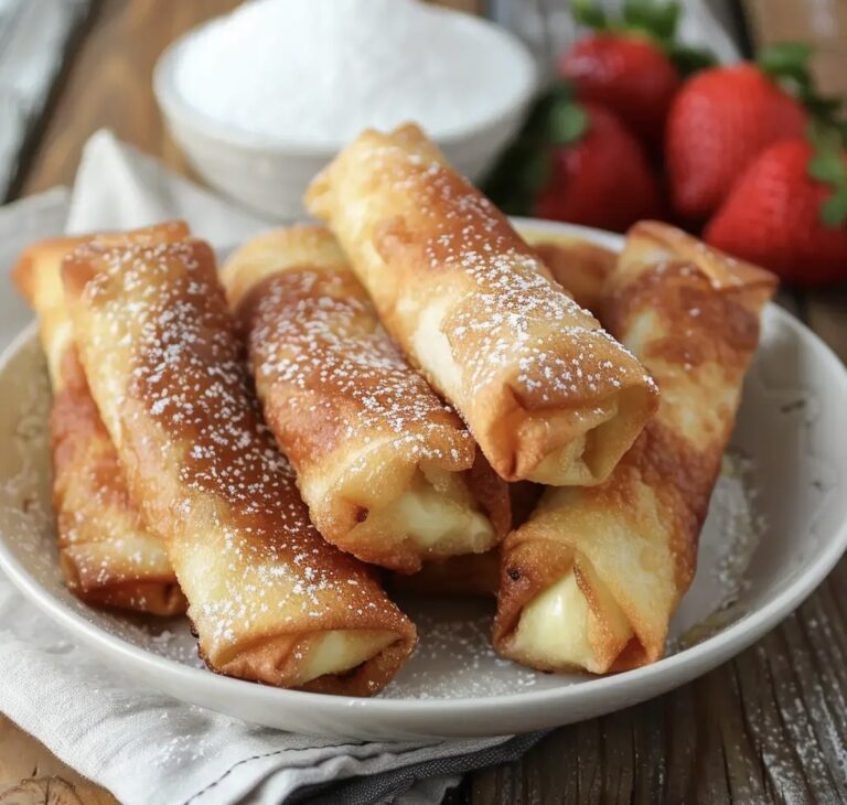 Cheesecake Egg Rolls Recipe