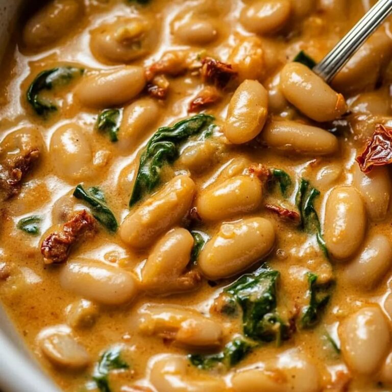 Tuscan Butter Beans with Spinach Recipe