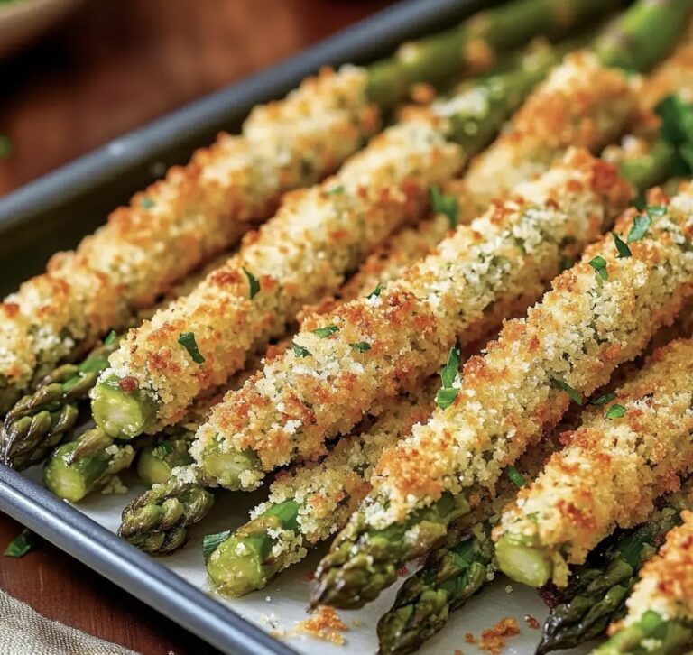 Crispy Parmesan Asparagus Sticks Recipe