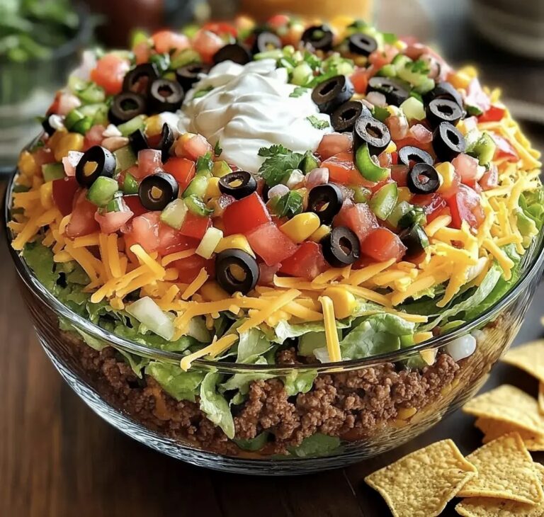 Seven-Layer Taco Salad Recipe