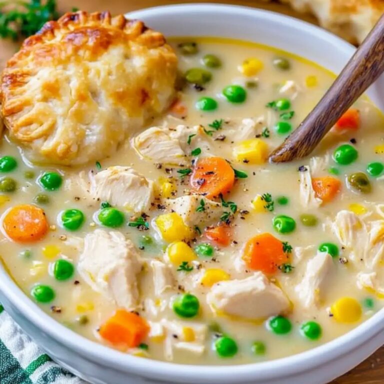 Chicken Pot Pie Soup Recipe