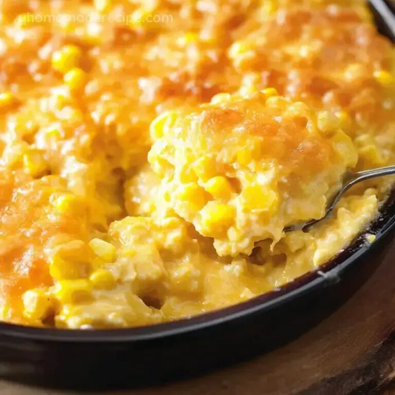 Paula Deens Classic Corn Casserole - Creamy and Cheesy Recipe