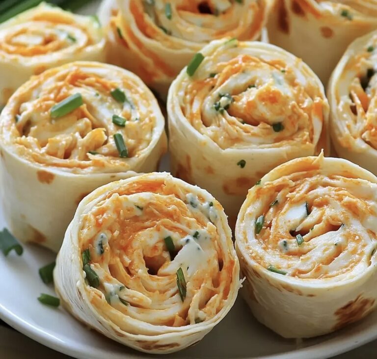 Buffalo Chicken Pinwheels Recipe
