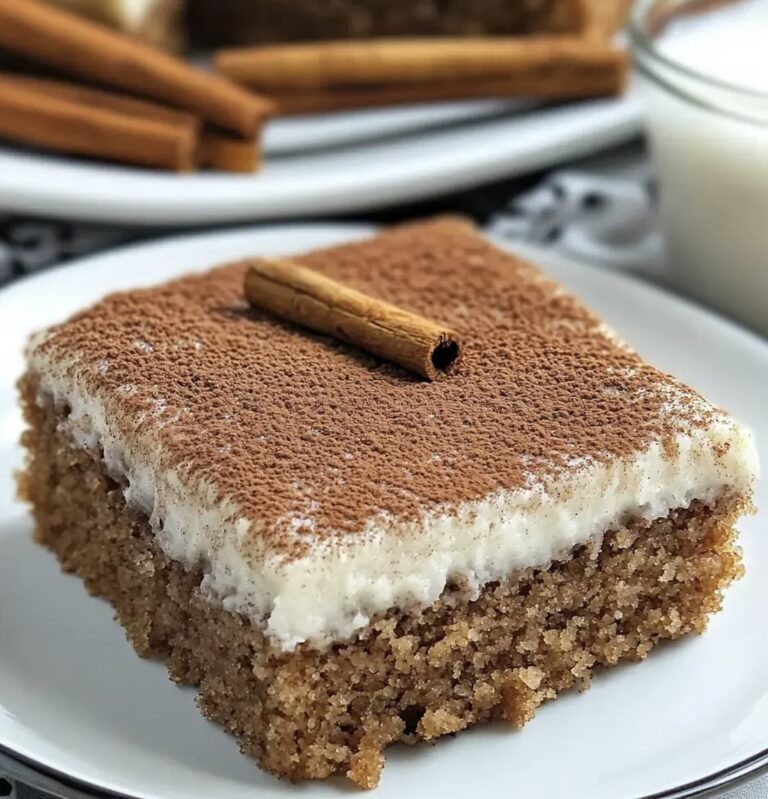 Cinnamon Depression Cake Recipe