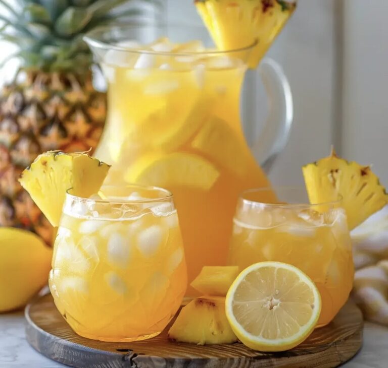 Pineapple Lemonade Punch Recipe