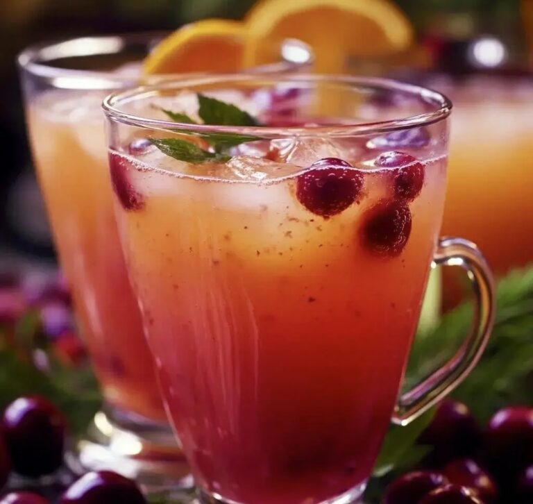 Christmas Punch for Kids & Adults Recipe