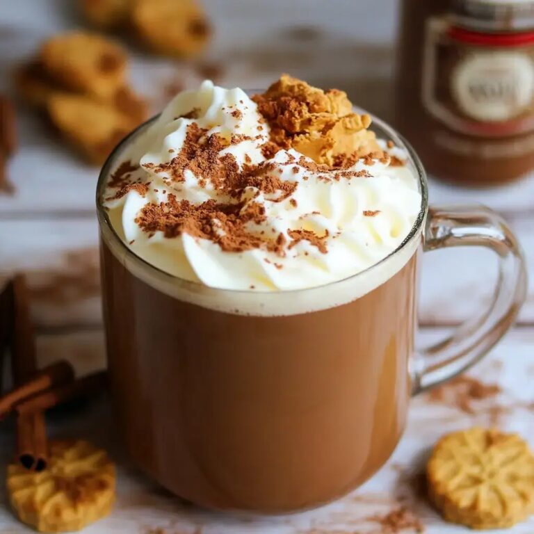 Biscoff Hot Chocolate Recipe