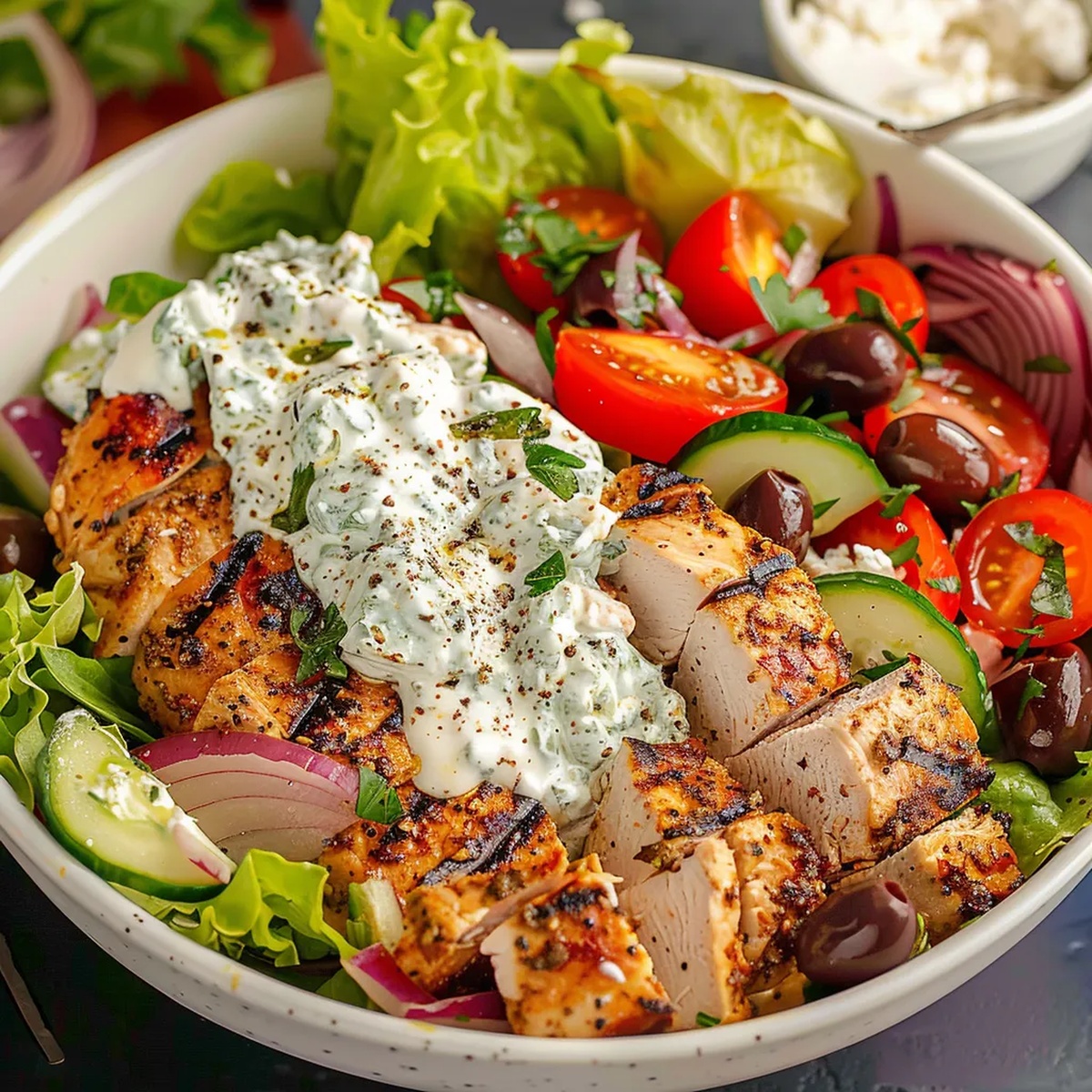 Tzatziki Chicken Salad Recipe