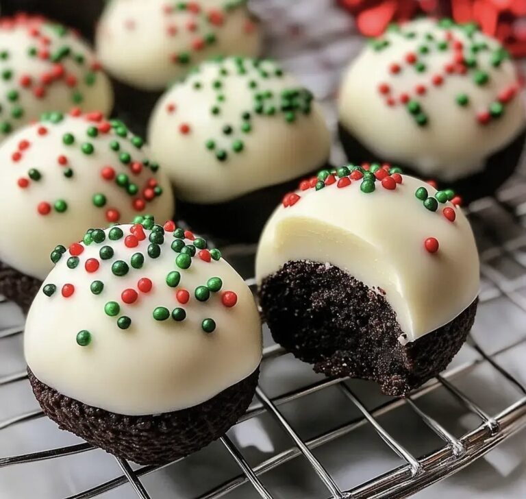 Festive Christmas Oreo Balls - Easy Holiday Treats Recipe