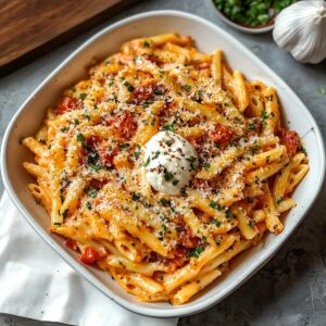 Easy Creamy Tomato Rigatoni Recipe