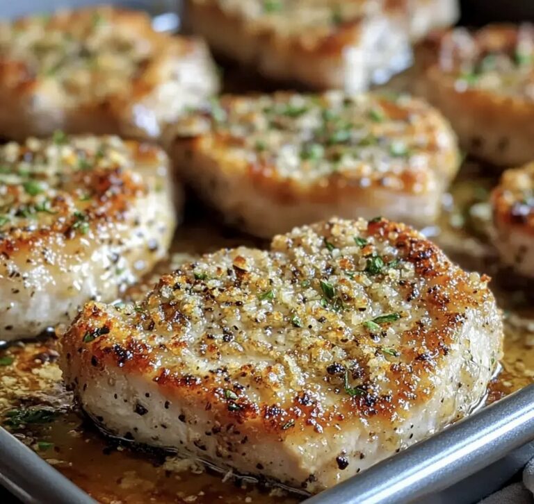 Parmesan Baked Pork Chops Recipe