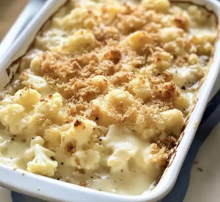 Cauliflower Gratin with Gruyere Recipe