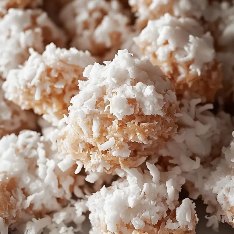 No Bake Coconut Snowball Cookies Recipe