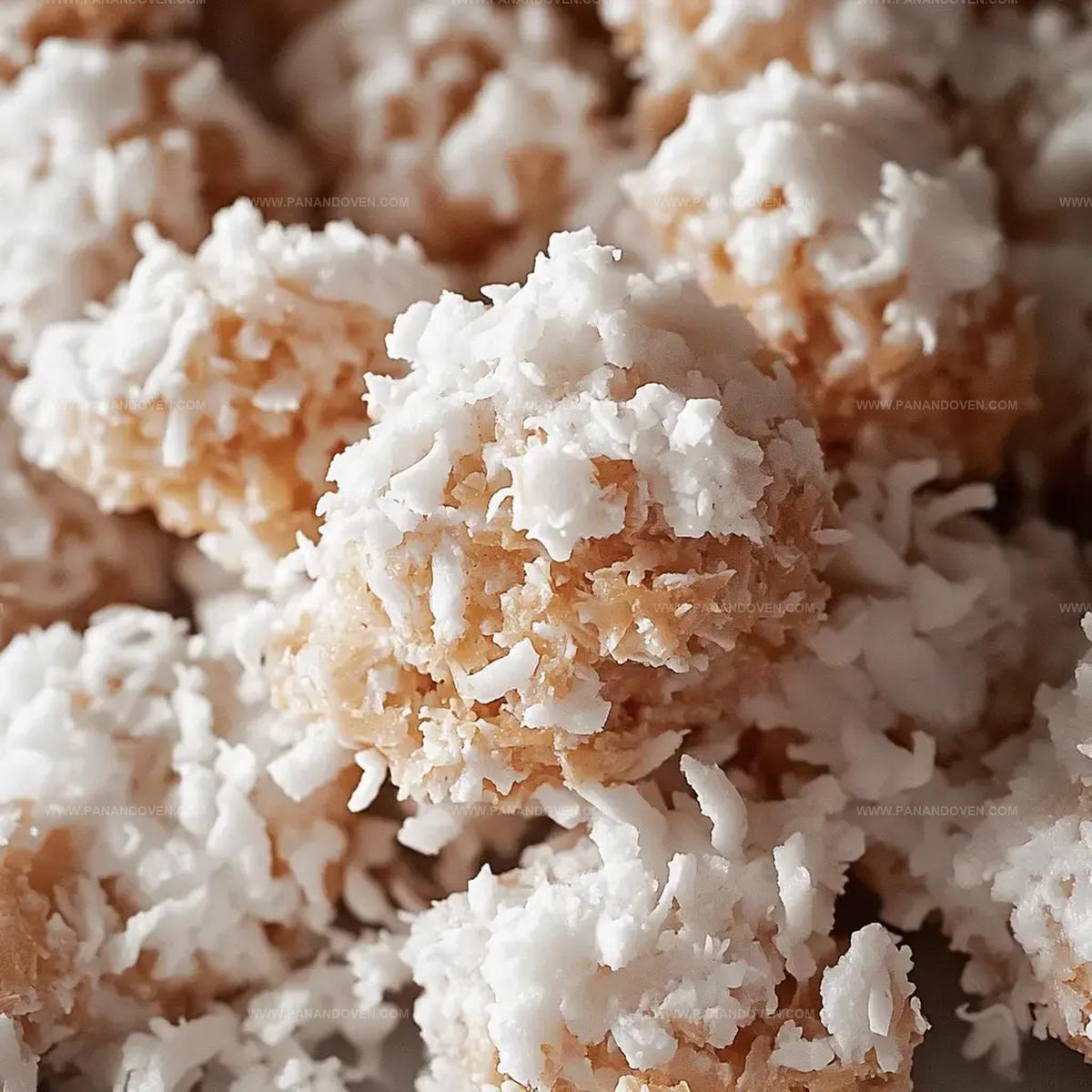 No Bake Coconut Snowball Cookies Recipe