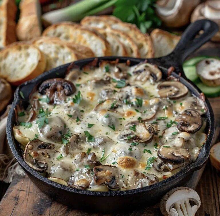 Stuffed Mushroom Dip Recipe