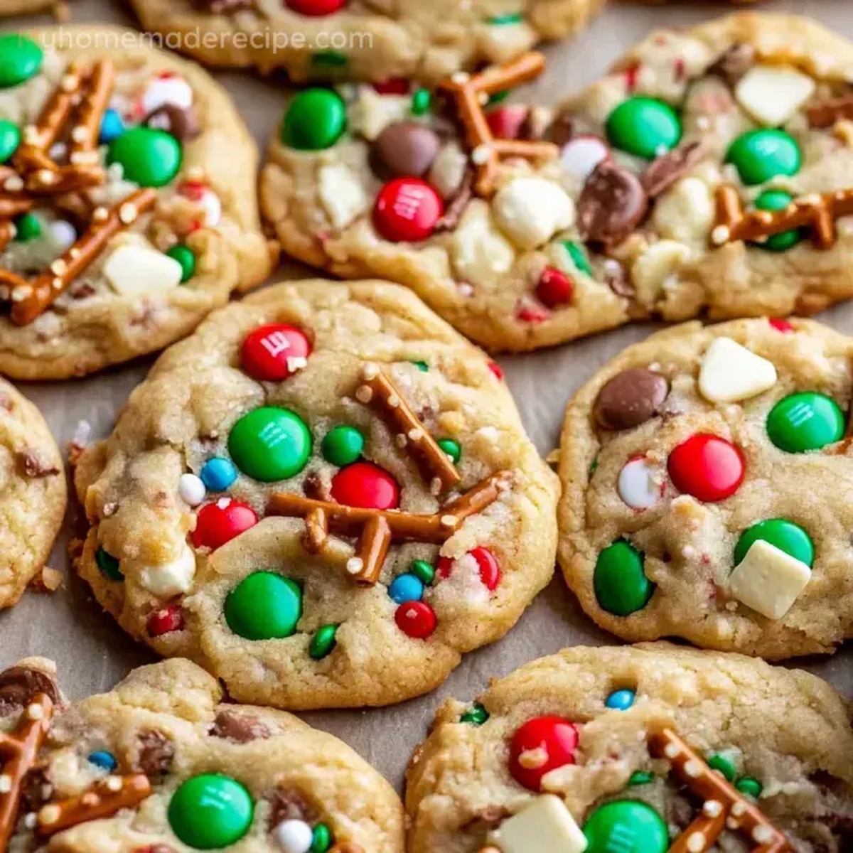 Festive Christmas Kitchen Sink Cookies Recipe