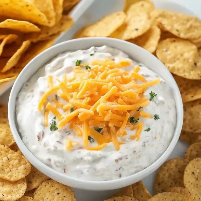 Cheddar Ranch Crack Dip Recipe