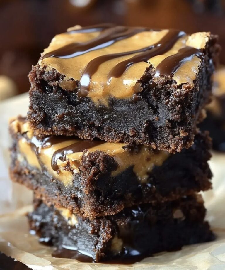 Peanut Butter Brownies Recipe