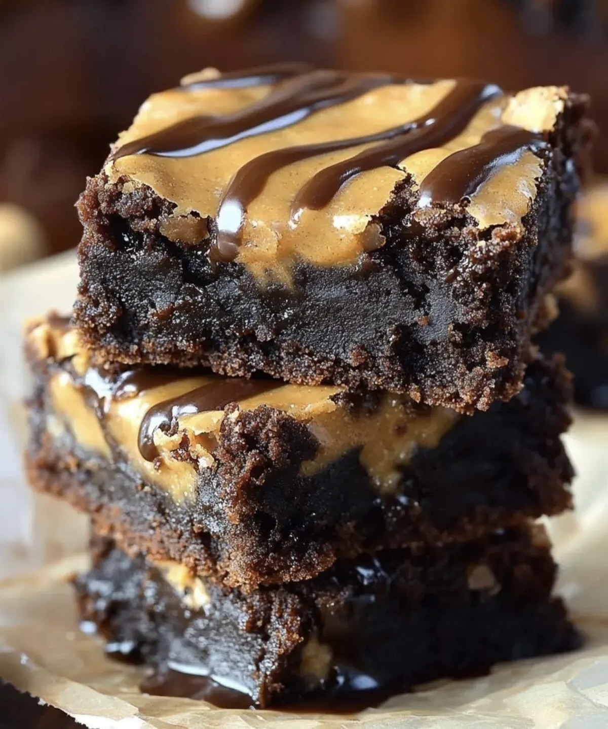 Peanut Butter Brownies Recipe