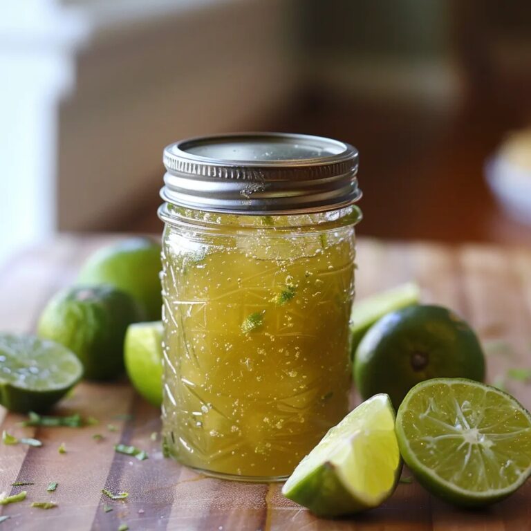 Lime Marmalade Recipe