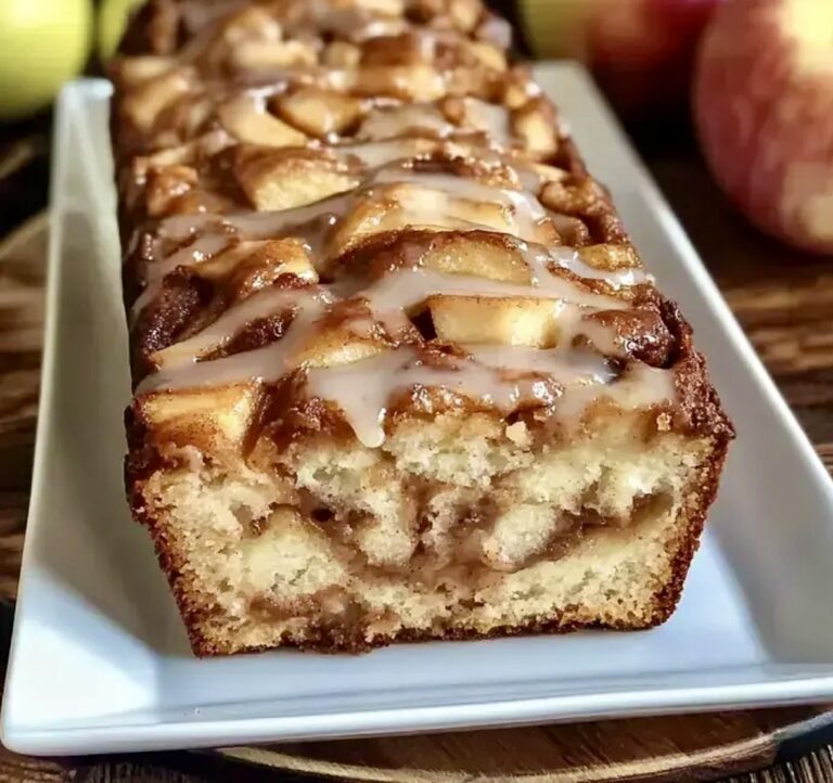 Homemade Apple Cinnamon Swirl Loaf Perfect for Breakfast Recipe