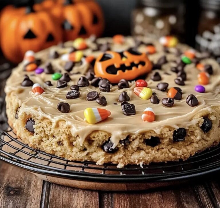 Halloween Cookie Cake Recipe