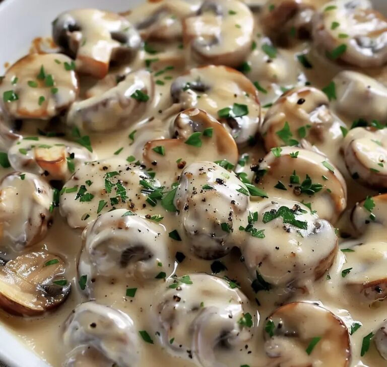 Garlic Parmesan Mushrooms Recipe