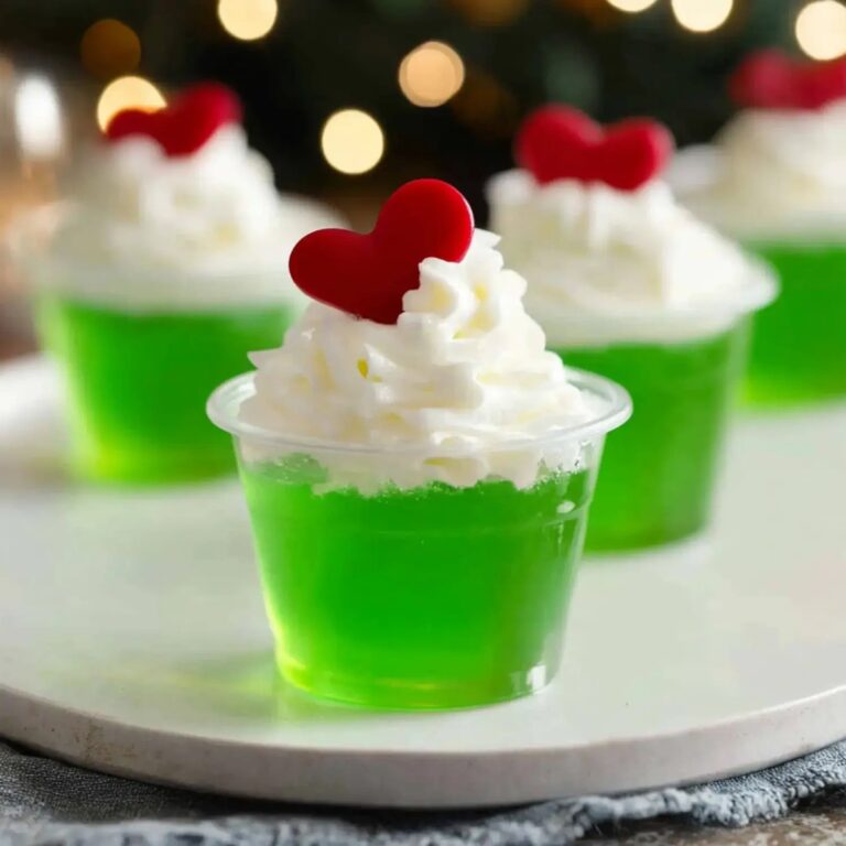 Grinch Jello Shots Recipe